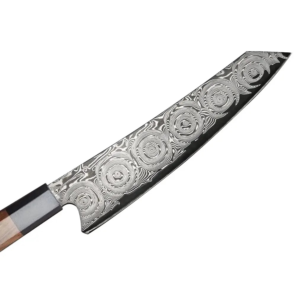 Kiritsuke damaškový rose nůž  03